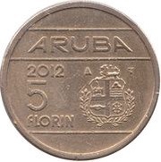5 Florins - Beatrix obverse image