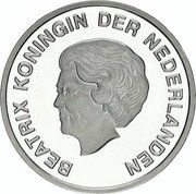 5 Florins - Beatrix Year of the Dolphin obverse image