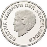 5 Florins - Beatrix San Juan Festival obverse image