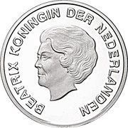 5 Florins - Beatrix 2012 Olympic Games obverse image