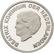 5 Florins - Beatrix Lighthouse California obverse image