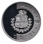 5 Florins Turtuga obverse image