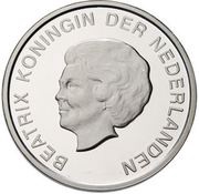 10 Florins - Beatrix Marriage obverse image