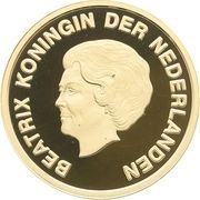 10 Florins - Beatrix Charter for Kingdom obverse image