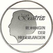 25 Florin - Beatrix Status Aparte obverse image