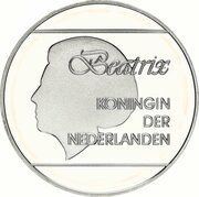 25 Florin - Beatrix Oil For Peace obverse image