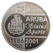 25 Florin - Beatrix Autonomy reverse image
