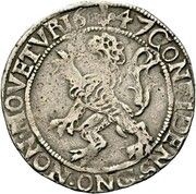 ½ Daalder "½ Leeuwendaalder" reverse image
