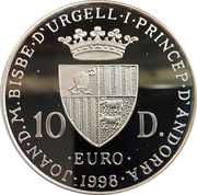 10 Diners - Joan Martí i Alanis Europa obverse image