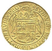 2 Ducats - Ferdinand and Isabella reverse image