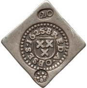 20 Stuivers Siege of 1625 obverse image