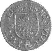 1 Duit reverse image