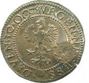 2 Stuivers Siege of 1578 obverse image