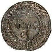 4 Stuivers Siege of 1578, Netherlands, 1578 reverse image