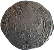 28 Stuivers / Florijn - in name of Ferdinand II, Netherlands, 1685-1692 reverse image