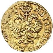 1 Goldgulden - Matthias IMP SEM A reverse image