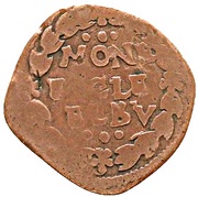 ½ Duit obverse image