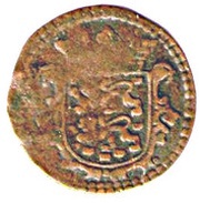 Duit, Netherlands, 1675-1690 reverse image