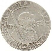 14 Stivers / ½ Florin MONETA reverse image