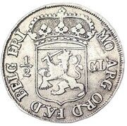 ½ Guilder obverse image