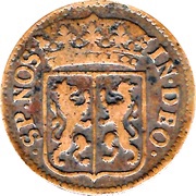 Duit, Netherlands, 1702-1720 reverse image