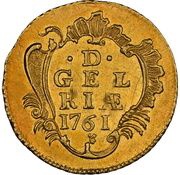 1 Duit Gold obverse image