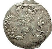 2 Stuivers, Netherlands, 1614-1619 reverse image