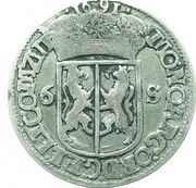 6 Stuivers "Rijderschelling" obverse image