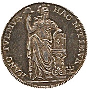 10 Stuivers, Netherlands, 1751 reverse image