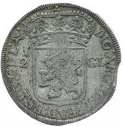 2 Gulden United Provinces arms obverse image