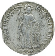 2 Gulden United Provinces arms, Netherlands, 1694 reverse image