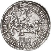 1 Daalder, Netherlands, 1581 reverse image