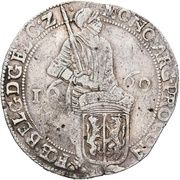 Silver Ducat "Netherlands Rijksdaalder" early type obverse image