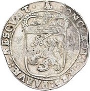 Silver Ducat "Netherlands Rijksdaalder" early type, Netherlands, 1659-1680 reverse image