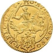 ½ Golden Rider obverse image