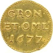 1 Duit Gold obverse image