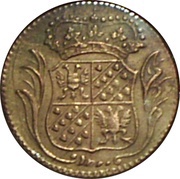 Duit, Netherlands, 1770-1772 reverse image