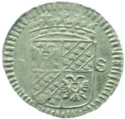 Stuiver, Netherlands, 1681-1684 reverse image