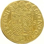 6 Stuivers "Rijderschelling" Gold obverse image