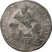 Daalder Friesland between the Ems and Lauwers, Netherlands, 1584 reverse image