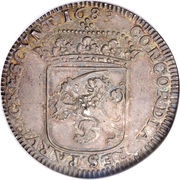 Silver Ducat, Netherlands, 1683 reverse image