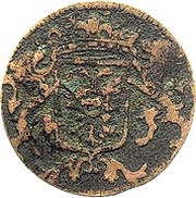 1 Duit, Netherlands, 1690 reverse image