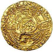 ½ Rose Noble Countermarked obverse image