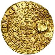½ Rose Noble Countermarked reverse image