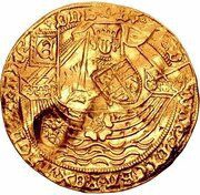 Rose Noble Countermarked on English noble obverse image