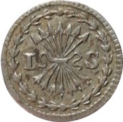 Stuiver "Bezemstuiver", Netherlands, 1738-1764 reverse image