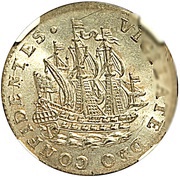 6 Stuivers "Scheepjesschelling", Netherlands, 1671-1767 reverse image