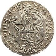 ½ Daalder "½ Leeuwendaalder" obverse image