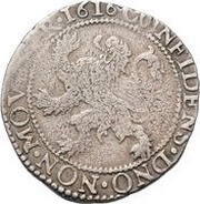 ½ Daalder "½ Leeuwendaalder", Netherlands, 1606-1653 reverse image