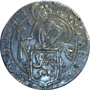 Daalder "Leeuwendaalder" soldier facing right obverse image